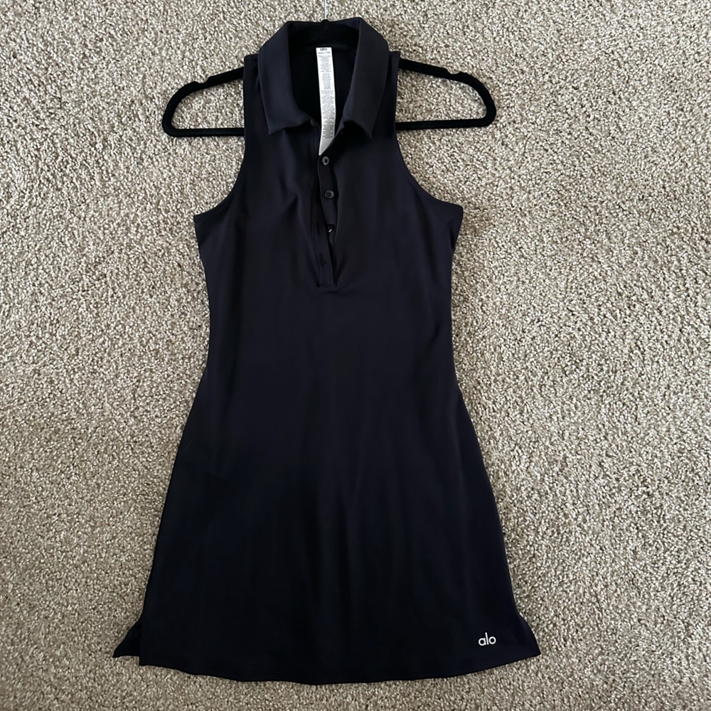 NWT ALO YOGA CHARMED TENNIS DRESS